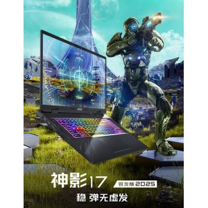 MSI/微星神影17锐龙版 R7-8840HX笔记本电脑RTX5060满血 17英寸2.5K电竞游戏本